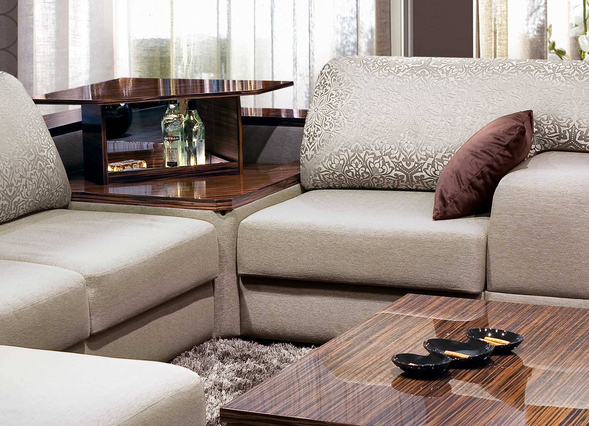 Как выбрать угловой диван с прилагаемым столом: обзор разновидностей и рекомендации